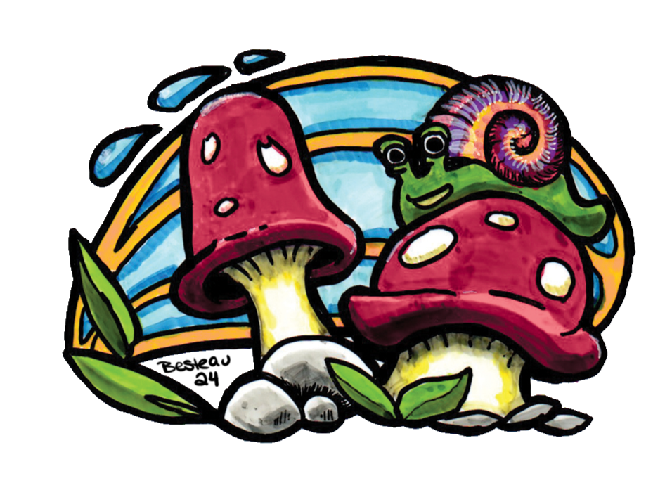Another one of the original stickers I have crafted.