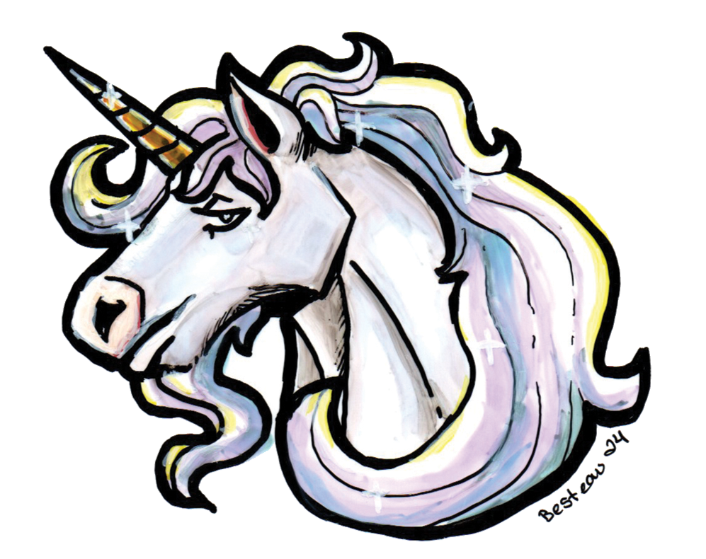 Part of the first set of stickers I hand made.