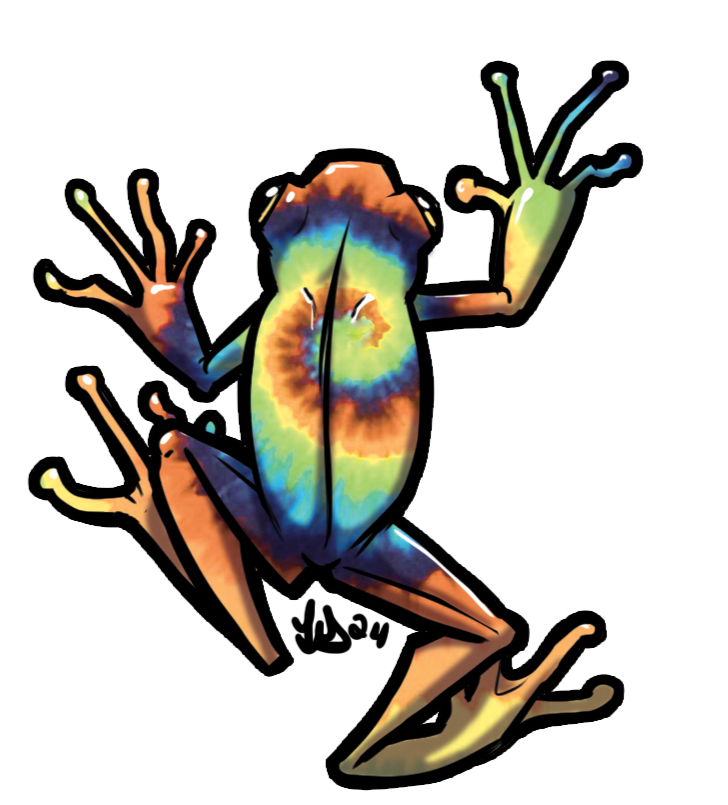 Tree Frog Sticker