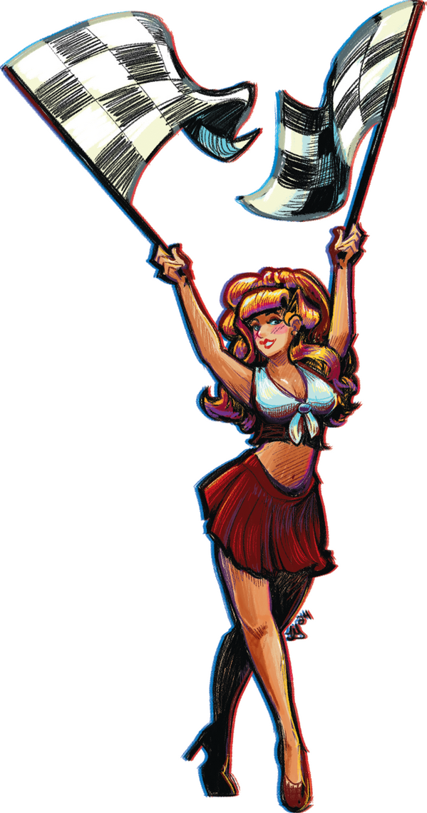 Flag Girl