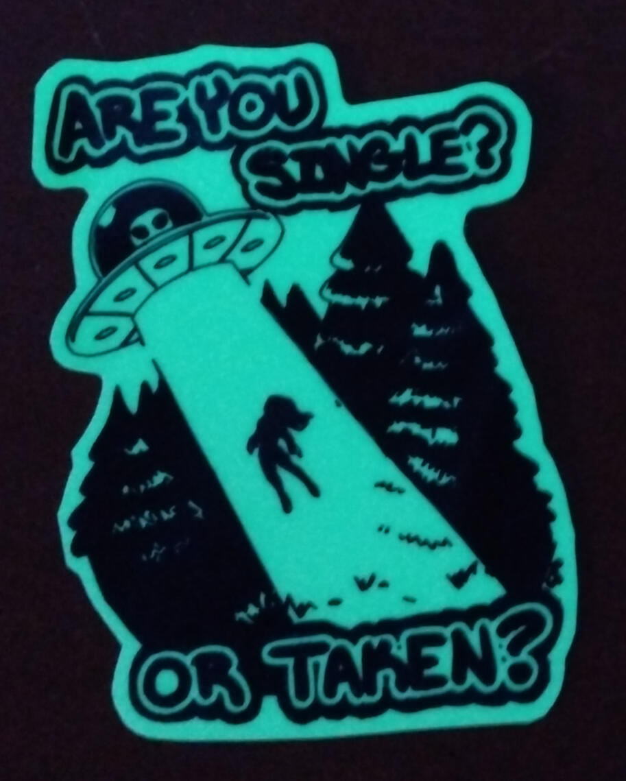 Glow in the Dark Sticker