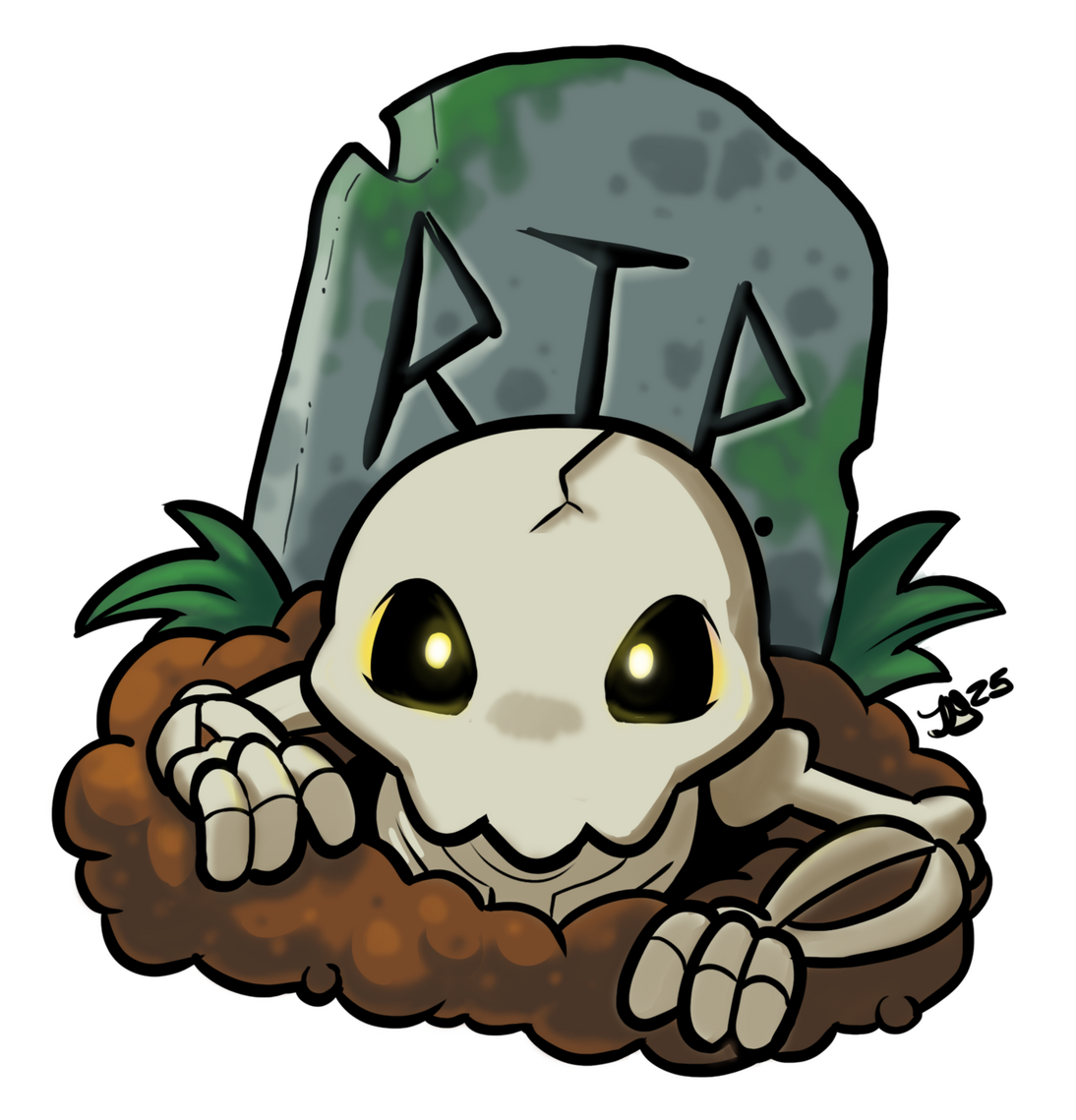 This illustration was created for Halloween
