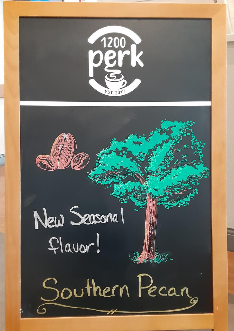 This piece was also done for the hospital to promote a new seasonal flavor.
